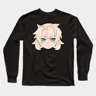 Albedo Chibi Head Long Sleeve T-Shirt